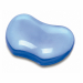 Poggiapolsi da tastiera in gel. Previene tensioni e irrigidimenti grazie alla particolare consistenza. Si pulisce con panno umido. In gel atossico. Trasparente blu.