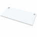 Elegante piano di lavoro adattabile ad ogni ambiente d'ufficio. realizzato in MFC (truciolato melaminico) proveniente da risorse sostenibili e dotato di due fori passanti circolari. Colore bianco. Dimensioni (AxLxP): 180x80x2,5cm. Peso 26,5Kg. Garanzia pi