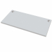 Elegante piano di lavoro adattabile ad ogni ambiente d'ufficio. realizzato in MFC (truciolato melaminico) proveniente da risorse sostenibili e dotato di due fori passanti circolari. Colore grigio. Dimensioni (AxLxP): 180x80x2,5cm. Peso 26,5Kg. Garanzia pi