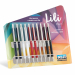 Mini penna a sfera con meccanismo a scatto. In metallo in colori assortiti, Lunghezza 10cm. Ricaricabile con refill 1241. Ideale per agenda.
Tratto 0,5mm
