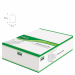 Scatola contenente 1000 cartoncini sagomati con filo per etichettatura a mano. Formato etichetta 13x20mm.