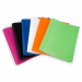 Portalistino con 40 buste A4 in PPL a buccia d'arancia antiriflesso.Copertina morbida e flessibile assortita nei colori: rosa fluo, nero, blu, bianco, arancio fluo, verde fluo.