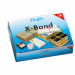 Scatola da 100gr di elastici X-Band in colori assortiti con diametro da 100mm - 150x11mm.
