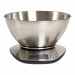 Bilancia da cucina digitale ad alta precisione, con ciotola in acciaio da 1,8L comodo e capiente per 
misurare anche i liquidi. Display LCD di grandi dimensioni 58x27 mm e funzione tara. Portata 5kg.
 Dimensioni: 21,5x21,5x13cm. Colore: silver.
• Sensore 