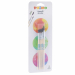 Pennelli a punta tonda da 1cm in pelo di pony. Lunghezza 17cm. Blister assortito nelle misure 2-3-4-5-8 (diametro da 4 a 6mm). Ideali per acquerello e tempera, permettono una stesura “morbida” del colore. Per una migliore durata, risciacquare sempre i pen