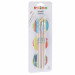 Pennelli a punta piatta da 1cm con setole animali (maiale, pony, cinghiale) Ideali per pittura a olio e acrilica, comunque utilizzabili con altra tipologia di colore per stesure “tese”. Blister con 5 pennelli assortiti nelle misure: 0-2-4-6-8 con una lung