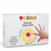 Tempera a dita in barattolo, 6 colori pronti all'uso. Adatta al contatto con la pelle è rivolta alla prima infanzia ed è espressamente studiata per essere applicata con le dita su supporti come carta, cartone e materiali diversi. Si stende facilmente e da