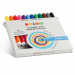 Colore all’acqua di intensa colorazione. Permette di ottenere vivaci e luminosi disegni si applica con facilità su qualsiasi tipo di carta. Non richiedendo la sua applicazione particolari doti manuali è adatto a utilizzatori di qualsiasi età e attitudine 