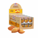 Madeleines: soffici tortine preparate con uova fresche. Confezione da 25 tortine Monoporzione da 25gr l'una.