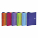 Quaderni da 180 pagine con rilegatura a spirale plastificata bianca. 
Righello segnalibro in PPL rimovibile. 
Copertina è in ppl semitrasparente. 
Rigatura 1 rigo c/margine. 
90 fogli da 90gr. 
Formato A5 15x21cm
Made in France