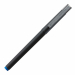 Roller con inchiostro pigmentato a base d'acqua. Punta in acciaio inox con sfera in carburo di tungsteno. Fusto nero con clip in metallo.
Punta 0,5mm. Tratto 0.3mm Colore: blu