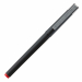 Roller con inchiostro pigmentato a base d'acqua. Punta in acciaio inox con sfera in carburo di tungsteno. Fusto nero con clip in metallo.
Punta 0,5mm. Tratto 0.3mm Colore: rosso