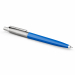 Penna a sfera con pulsante a scatto e clip in acciaio inox. Fusto in plastica colorato lucido. Punta media. Colore dell'inchiostro: blu.