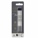 Refill standard con inchiostro liquido con brevettto Quinkflow con punta a sfera. 
Blister 3 refill punta media.
Lunghezza 97mm