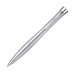 Penna Parker con finitura metallizzata e lucidatura per rinforzare la qualità della lavorazione. Integrato con finiture cromate. Confezionata in elegante astuccio regalo. Fornita con refill colore blu.