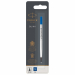 Refill roller standard adatto per tutte le penne roller Parker. 
Flusso costante dell'inchiostro sostituibile senza perdite e sbavature. 
Punta media da 0.7mm. 
Lunghezza 117mm