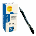 Astuccio 16+4 Roller ricaricabile con meccanismo a scatto. Inchiostro gel antisbavature resistente all’acqua. Fusto trasparente. Grip ergonomico. Clip e grip nel colore dell’inchiostro. Ricaricabile con Refill BLS-G2-7.
Punta 0,7mm. Colore: nero.