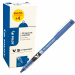 Roller usa e getta ad inchiostro liquido. Livello di inchiostro visibile. Clip in metallo.
Punta 0,5mm. Colore: blu.
Value pack 16+4 pezzi.