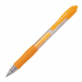 Roller ricaricabile con meccanismo a scatto. Inchiostro gel antisbavature resistente all’acqua. Fusto trasparente. Grip ergonomico. Clip e grip nel colore dell’inchiostro. Ricaricabile con Refill BLS-G2-7.
Punta 0,7mm.