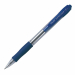 Penna a sfera a scatto con fusto trasparente e impugnatura in gomma. Inchiostro a base d'olio per una scrittura fluida e nitida. Grip e clip nel colore dell'inchiostro. Ricaricabile con refill cod 65622.
Punta: 0,7mm. Colore: blu.