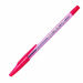 Penna a sfera con puntale in metallo. Ideale per la scuola e per l’ufficio. Fusto trasparente con scanalature antiscivolo. Sfera in carburo di tungsteno. Inchiostro a base d'olio.
Punta 0,7mm. Colore: rosso.