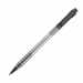 Penna a sfera a scatto con puntale in metallo. Fusto trasparente con scanalature antiscivolo. Sfera in carburo di tungsteno. Inchiostro a base d'olio. Ricaricabile, cod 58137.
Punta 1mm. Colore: nero.