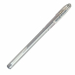 Penna a sfera con inchiostro gel resistente all'acqua. Fusto trasparente con impugnatura antiscivolo.
Punta 0,7mm. Colore: argento.