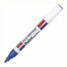 Pennarello a vernice indelebile. Scrive in modo scorrevole. L'inchiostro opaco di tipo permanente copre i colori dello sfondo senza spandere o essere assorbito. Non contiene xilene.  Punta da 4,5mm. Tratto da 2mm.