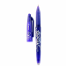 La rivoluzione nella scrittura: scrivi, cancelli e riscrivi con inchiostro termosensibile. Grip ergonomico.
Versione ball con cappuccio e sfera in carburo di tungsteno . Punta 0,7mm. Colore: blu.