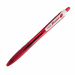 Penna a sfera a scatto con fusto composto al 78%  da materiale riciclato (escluse le parti di ricambio). Punta in metallo. Inchiostro a base d'olio. Grip in gomma. Ricaricabile con refill RFJS-GP.
Punta 1mm. Colore: rosso.