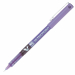 Roller usa e getta ad inchiostro liquido. Livello di inchiostro visibile. Clip in metallo. Punta da 0,5 mm. Colore: viola.