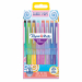 Astuccio 16 colori assortiti Candy pop.
Inchiostro a base d'acqua che non oltrepassa la carta, non macchia e non sbava. Fusto e cappuccio nel colore dell'inchiostro. Punta in fibra per maggior scorrevolezza.
Punta 1,1mm.