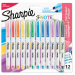 Pennarelli versatili in colori brillanti e vivaci. Perfetti per evidenziare, prendere appunti e disegnare. Punta a scalpello 2 in 1 che consente di tracciare sia linee precise e ampie. Colori assortiti.