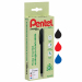 Roller a cappuccio con inchiostro Energel ultrascorrevole ad asciugatura istantanea. Realizzato con il 96% di materiale riciclato post-consumer. Punta 0,7 mm. Ricaricabile con refill LR7. Astuccio 3 colori (nero/rosso/blu).