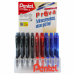 Roller Energel 0,4mm, ricaricabile:
18 pz  nero, 6 pz  rosso, 12 pz blu  + 24 refill LRN4 in omaggio: 12 nero + 12 blu.