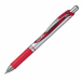 Roller EnerGel con inchiostro gel. Consente una scrittura scorrevole. Asciugatura rapida senza sbavature e senza macchie. Ottimo anche per mancini. Impugnatura in morbida gomma nel colore dell'inchiostro. Clip in metallo. Prodotto con il 54% di materiale 