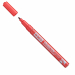 Marcatore professionale permanente con punta extra forte e fusto in metallo. Altà indelebilità dell'inchiostro. Adatto a tutte le superfici: legno, vetro, gomma, metallo, cartone, carta e plastica.
Punta conica da 3,18mm-tonda. Colore: rosso.
