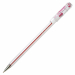 Questa penna Pentel a punta fine ha il cappuccio e il corpo trasparente che permette di controllare il livello della riserva di inchiostro. Lunghezza di scrittura 1200mt. Per chi ama la scrittura fine.
Punta 0,7mm. Colore: rosso.
Penna una e getta.