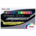 Pastelli ad olio dai colori brillanti resistenti alla luce. Facili da sfumare e mescolare, possono essere impiegati su un'ampia gamma di carta e tele da disegno. La qualità del pigmento li rende ideali per principianti e artisti. Diametro 8 mm.