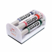 Set 4 marcatori a inchiostro liquido per lavagne bianche con cancellino magnetico che funge anche da supporto per i marcatori. Il set è composto da marcatori Maxiflo Liquid ink MWL5M con punta conica da 6mm in 4 diversi colori (nero, blu, rosso, verde).
•