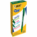 Penna gel cancellabile con tecnologia termosensibile. Fusto traslucido decorato con grip in gomma. Punta conica con tratto medio. Ricaricabile con refill GeloCity Illusion. 
Punta 0,7mm. Colore: verde.