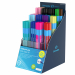 Assortimento: (17 × nero, blu; 8 × fucsia, viola; 6 × rosso; 4 × verde, verde chiaro, azzurro, arancione, marrone, giallo; Pastel: 6 × flamingo, mint, ocean; 5 × rose, lilac; 4× peach, blush, baby-blue)