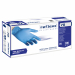 Guanti monouso in nitrile ambidestri. 100% senza lattice.
Prodotto resistente con larghissimo spettro di utilizzo: industria leggera, industria alimentare, laboratori, primo soccorso…
Finitura microruvida per aumentare la presa e la sensibilità tattile.
L