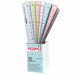 Barattolo da 24 righelli in alluminio colorato da 20cm