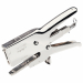 Cucitrice a pinza HD31 dotata di fermo per la sicurezza a mano. Usa punti industriali. Per cucire blocchi di carta, buste imbottite, piccole scatole. Carica punti posteriore. Capacità carica: 85 punti. Cucitura: punto chiuso. Profondità di cucitura: 65mm.