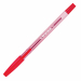 Penna a sfera STARLINE economica di ottima qualità. Fusto trasparente per il controllo del livello di inchiostro. Cappuccio e tappino nel colore dell’inchiostro. Punta fine 0,7mm. Colore: rosso.