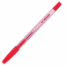 Penna a sfera STARLINE economica di ottima qualità. Fusto trasparente per il controllo del livello di inchiostro. Cappuccio e tappino nel colore dell’inchiostro. Punta media 1,0mm. Colore: rosso.
