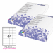 Etichette adesive bianche STARLINE utilizzabili con stampanti laser, inkjet o fotocopiatori. Adesivo permanente. Dotate di margine di sicurezza lungo tutto il perimetro. In scatola da 100 fogli formato A4. 

Caratteristiche di questo articolo:
• Codice: S