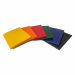 Cartellina Starline con elastico tondo in robusto presspan lucido colorato in pasta da 1.1 mm di spessore. Cartellina fustellata con due alette interne. Chiusura mediante elastico tondo colorato in tinta. F.to chiuso h350x b260mm/ F.to utile h340x250mm. D