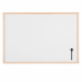Lavagna bianca STARLINE magnetica cancellabile con superficie in acciaio laccato ottimizzata per uso normale home-office. Cornice in legno di pino. Leggera ed economica. Fornita con kit per fissaggio a muro.

Caratteristiche di questo articolo:
Codice STL